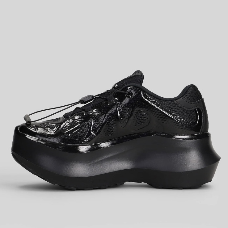 Salomon x Comme des Garcons XT-Whisper Void Platform Black 착용 스타일 - 2