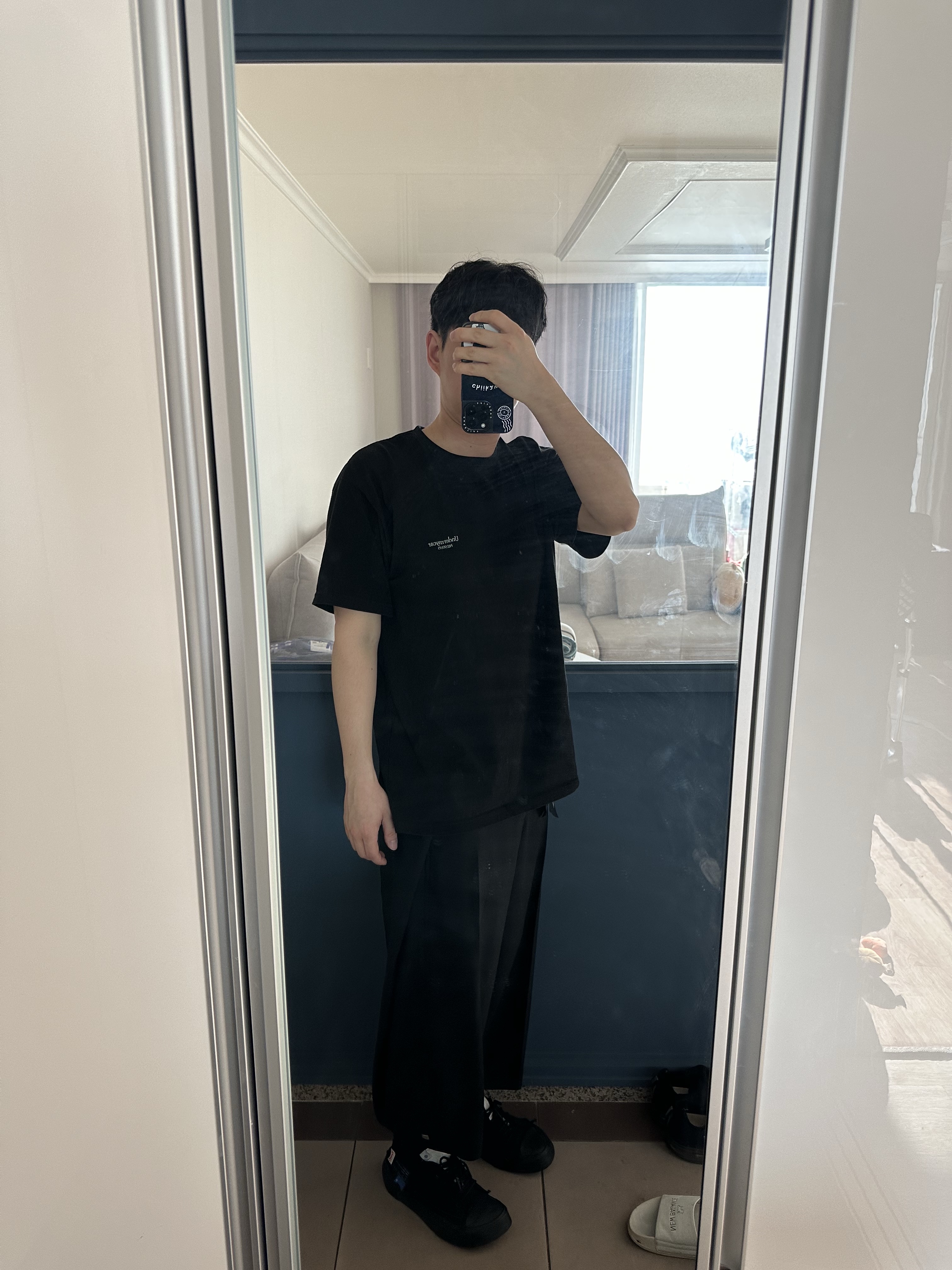 Ader Error 10th Product. 10 Noir 착용 스타일