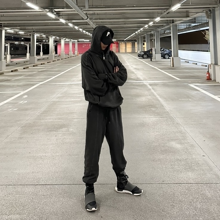 Palace P 6-Panel Black, Palace P 6-Panel Cap Black - 24SS 착용 스타일 - 3