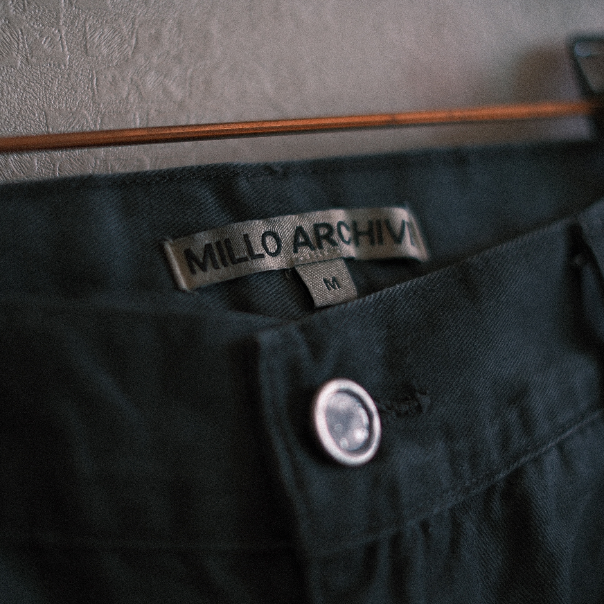 Salomon X-Alp LTR Pewter Vintage Khaki, Millo Archive Rusty Waffle Henley Neck Long Sleeve Black 착용 스타일 - 5