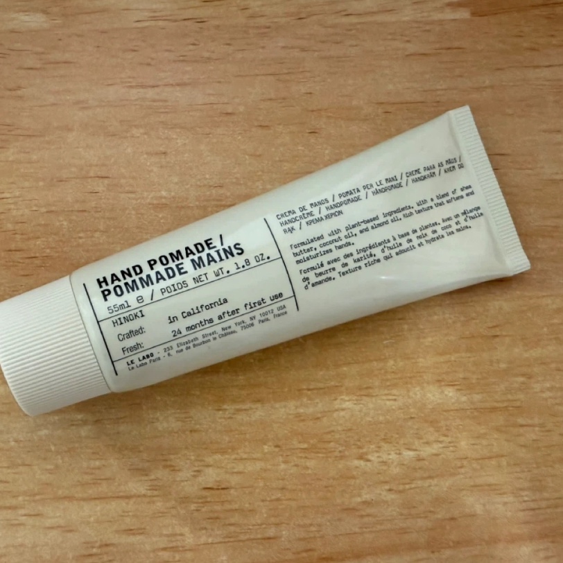 Le Labo Hand Pomade Hinoki 55ml 착용 스타일