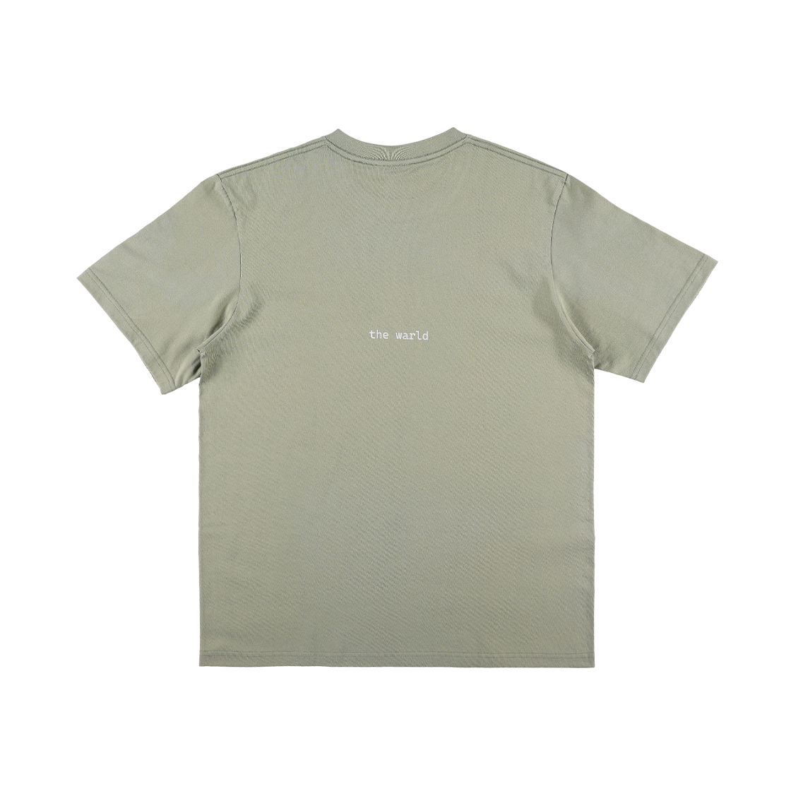 더왈드 서큘러 왈드 코튼티 라이트그린(THE WARLD Circular Warld Cotton Tee Light Green) - 2