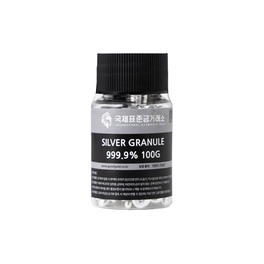 국제표준금거래소 은 그래뉼 100g(International Standard Gold -Silver Granules 100g)