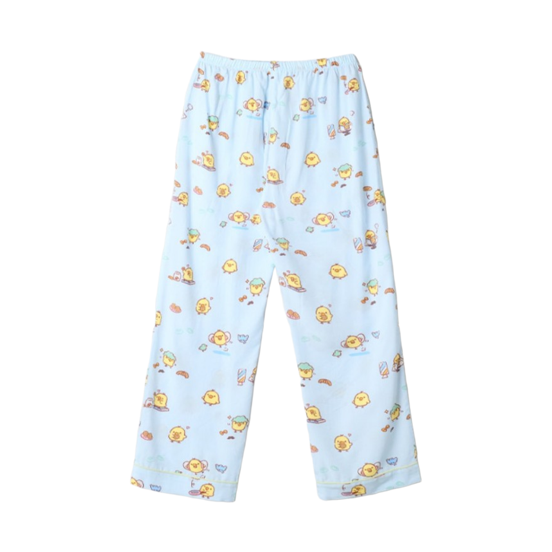 스파오 x 리락쿠마 쿠마들의 자유시간 롱슬리브 파자마 라이트 블루(Spao x Rilakkuma Kuma’s Free Time Long Sleeve Pajama Light Blue) - 5