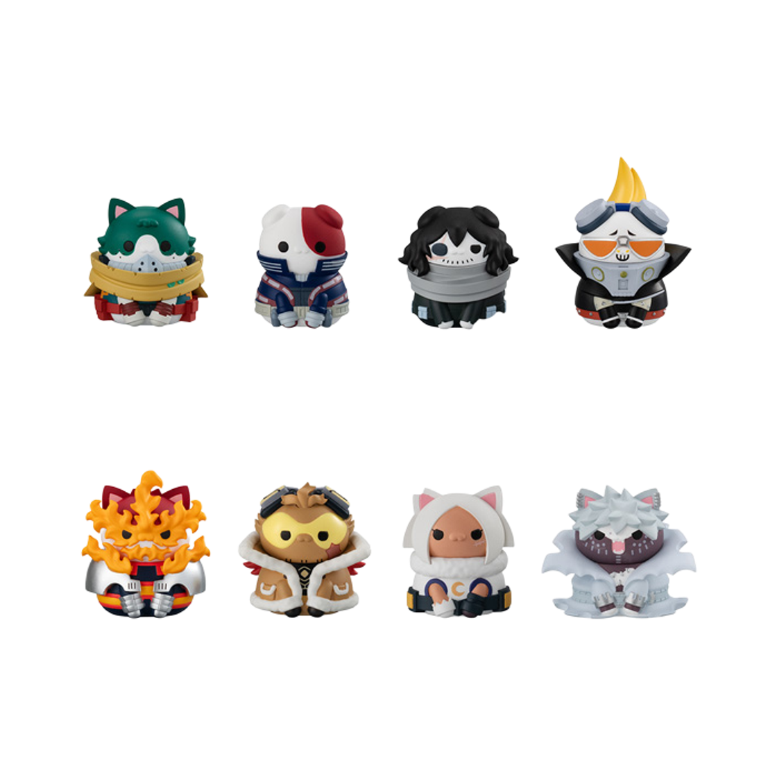 [예약배송] 메가하우스 메가캣 프로젝트 나의 히어로 아카데미아 히로아카 냥코 NO.1 8종세트 재판([예약배송] Megahouse MEGA CAT PROJECT My Hero Academia
 Heroaca Cats NO.01 Repeat) - 1