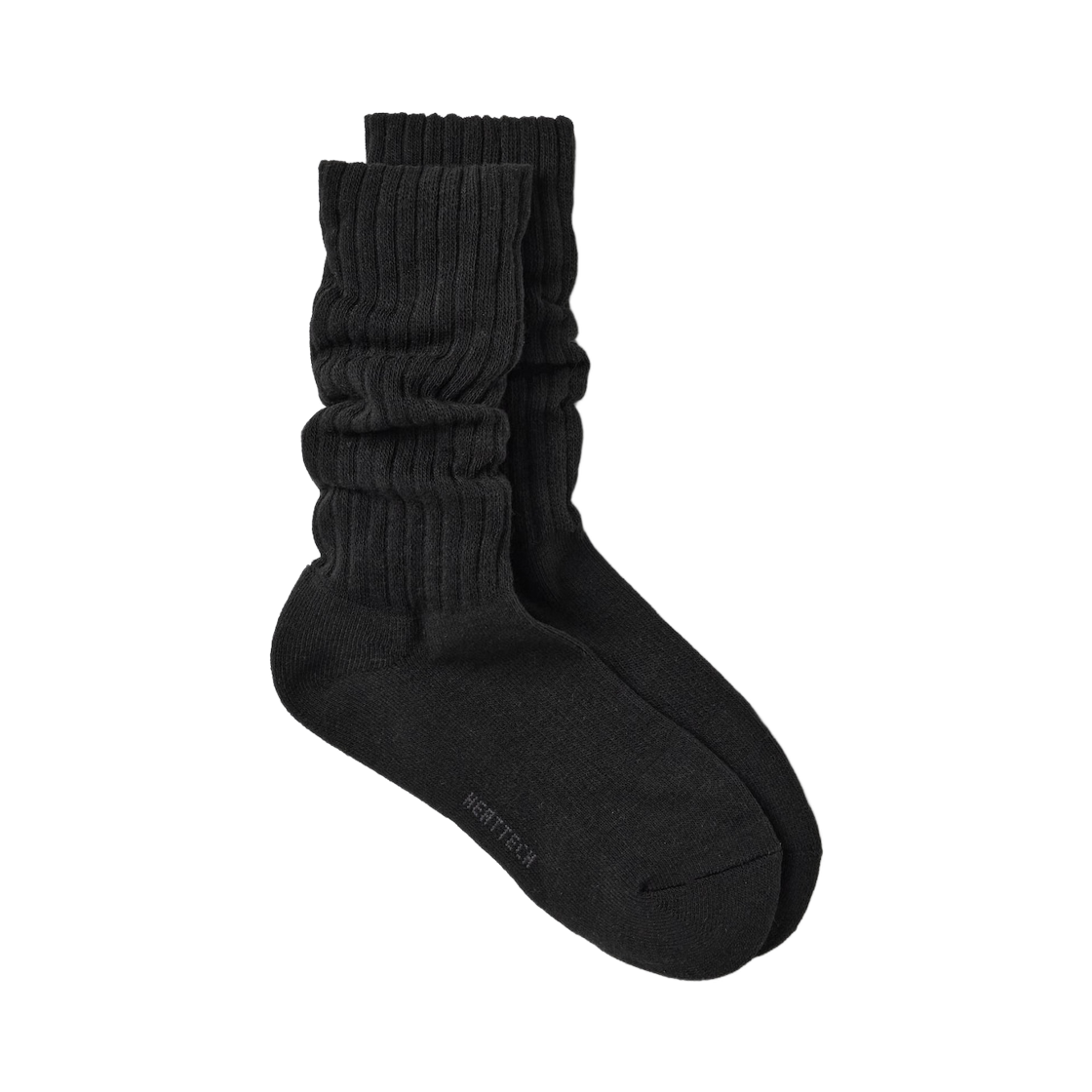 480727-09 (W) Uniqlo Heattech Slouchy Socks Black