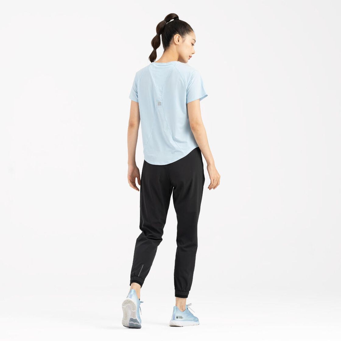 데카트론 여성 러닝 바지 런 드라이 100 스모크 블랙(DECATHLON Women's Running Pants Run Dry 100 Smoked Black) - 7