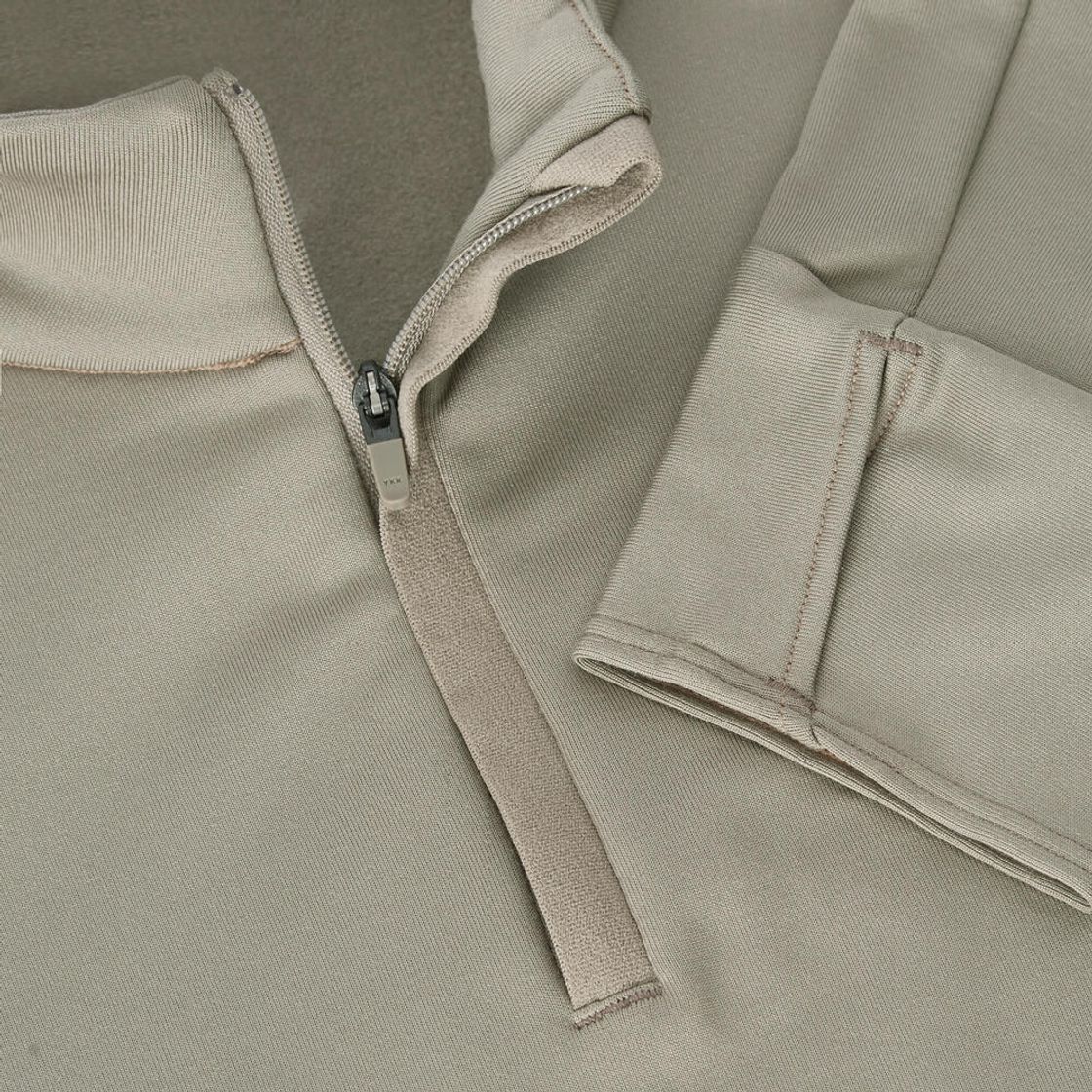 데카트론 남성 하프집 러닝 긴팔 티 런 웜 100 애쉬 베이지(DECATHLON Men's Half-Zip Running Long-Sleeved T-Shirt Run Warm 100 Ash Beige) - 8