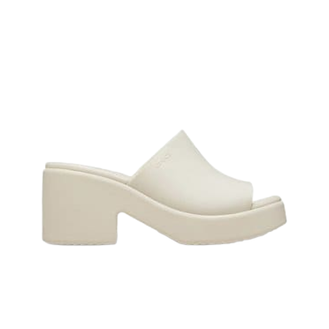 209408-160 (W) Crocs Brooklyn Slide Heel Stucco