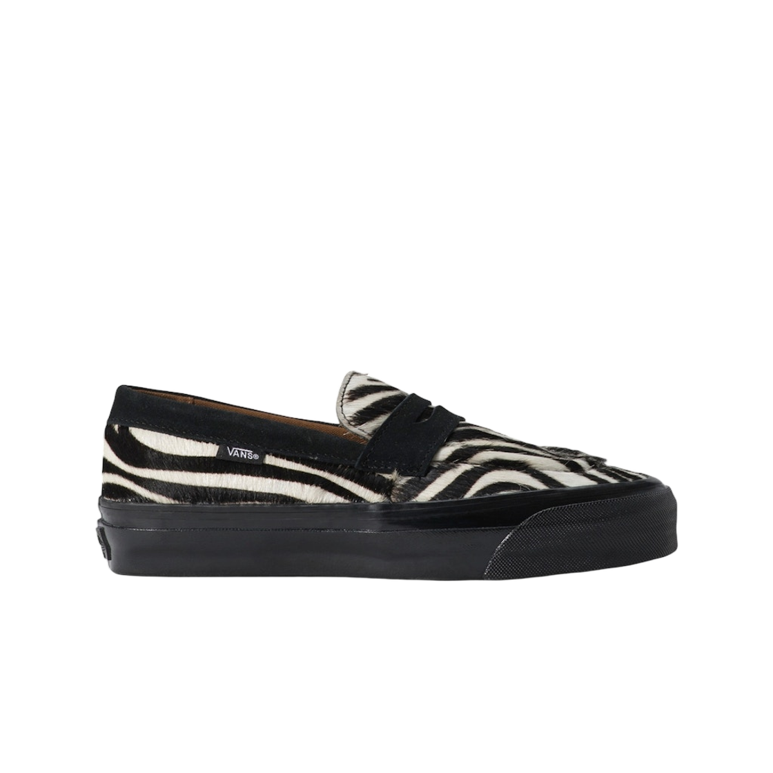 VN000VASZBR Vans Premium Loafer Pony Hair Zebra