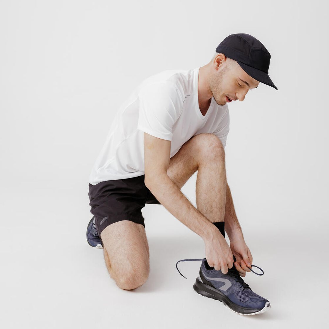 데카트론 러닝 5패널 캡 모자 스모크 블랙(DECATHLON Running 5-Panel Cap Smoked Black) - 9
