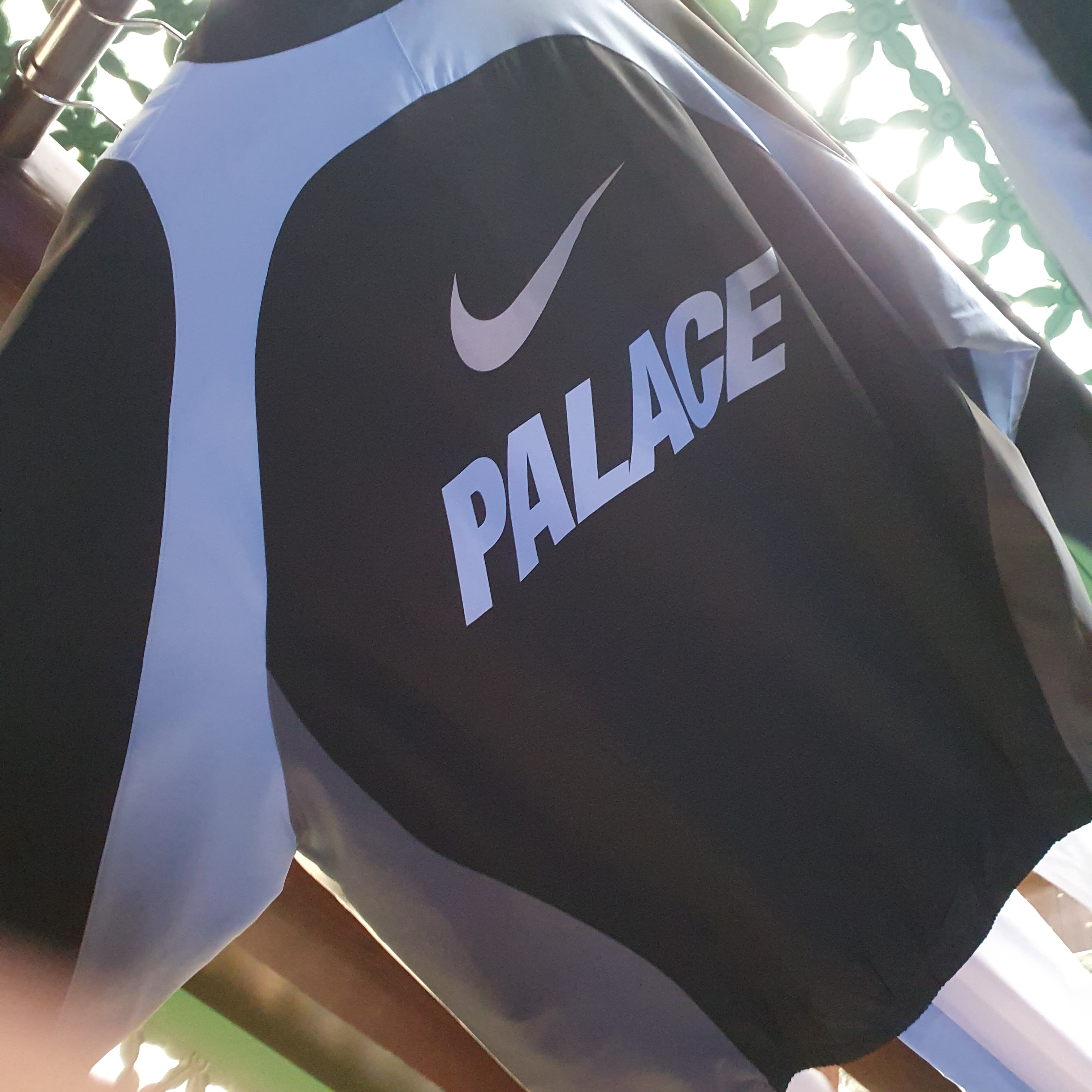 Palace x Nike Track Jacket Black - 26SS 착용 스타일