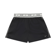 (W) NIke NSW Loose Fit Mid-Rise Satin Shorts Black Sail - Asia