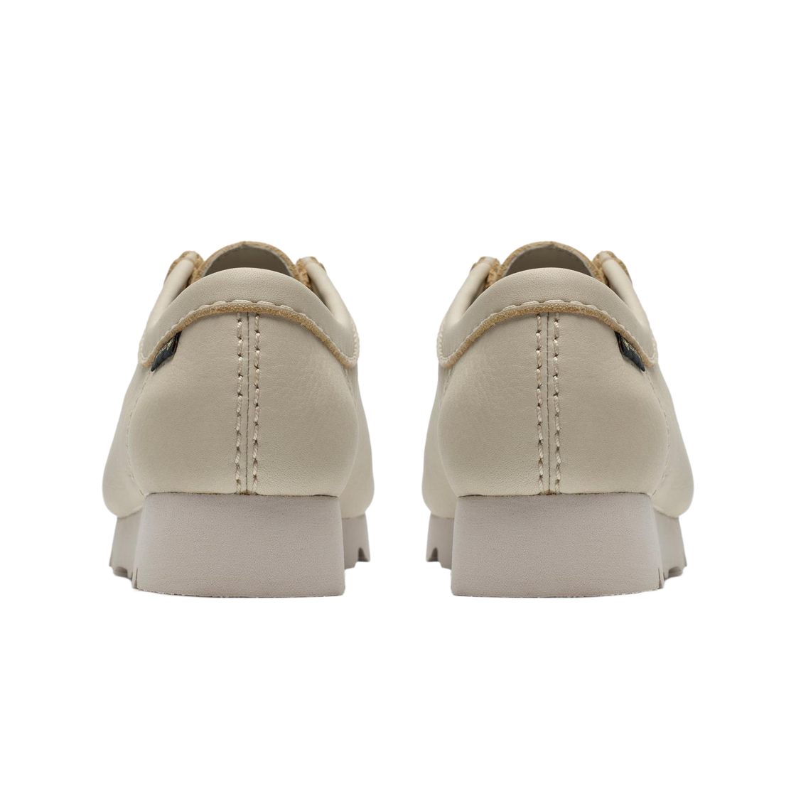 (W) 클락스 왈라비 고어텍스 화이트 레더((W) Clarks Wallabee Gore-Tex White Leather) - 3