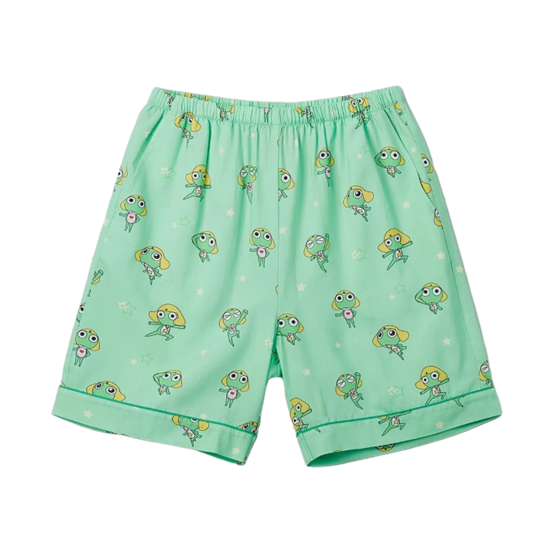 스파오 x 개구리 중사 케로로 숏슬리브 파자마 그린(Spao x Sergeant Keroro Short Sleeve Pajama Green) - 4