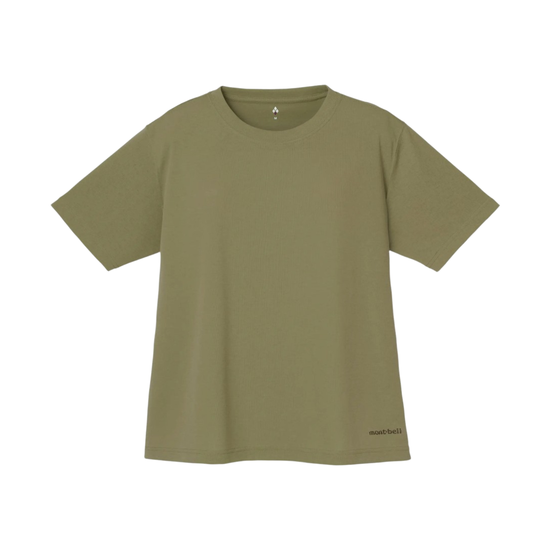 1114684 (W) Montbell Wickron Relax T-Shirt Khaki