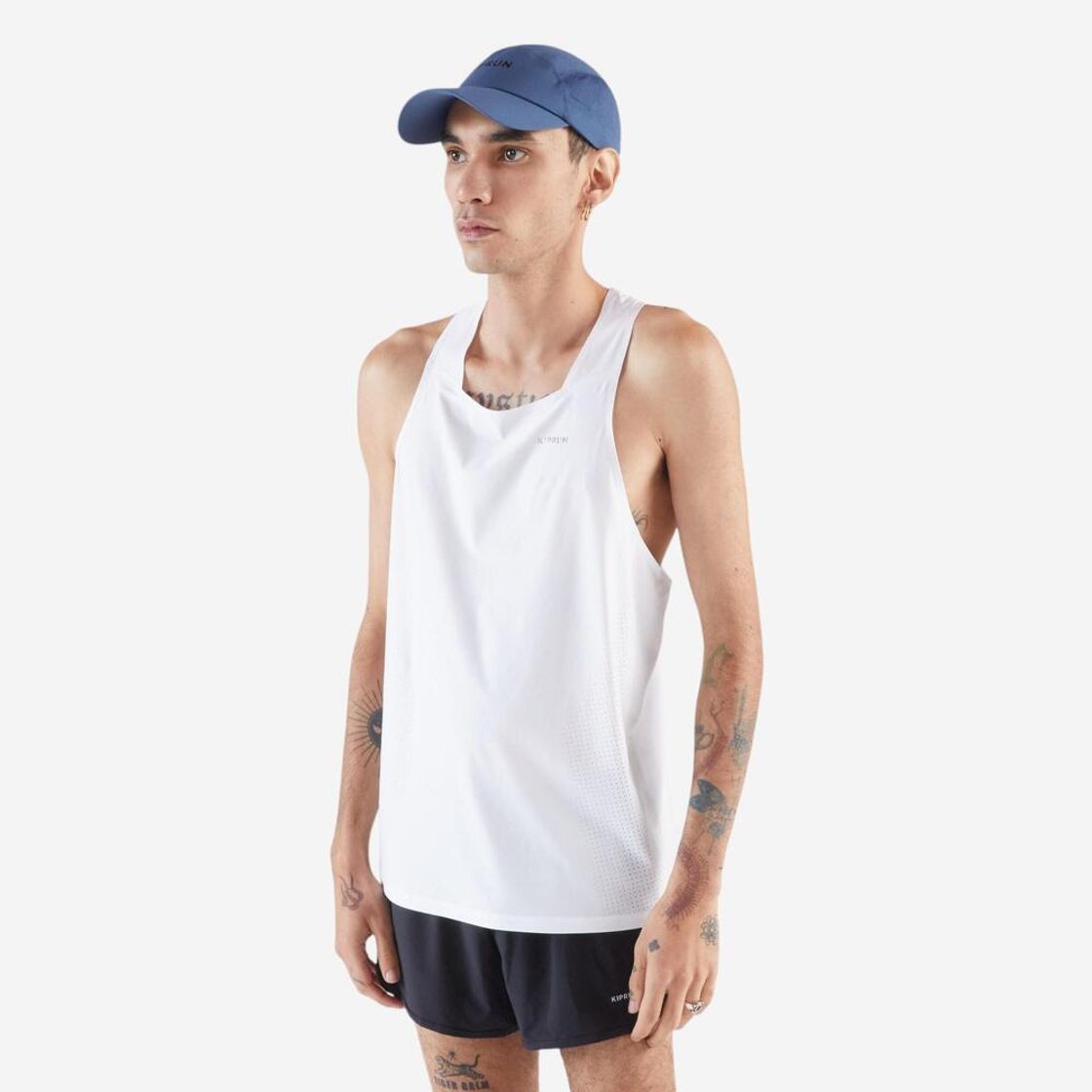 데카트론 러닝 캡 모자 V2 어비스 블루(DECATHLON Running Cap V2 Abyss Blue) - 6
