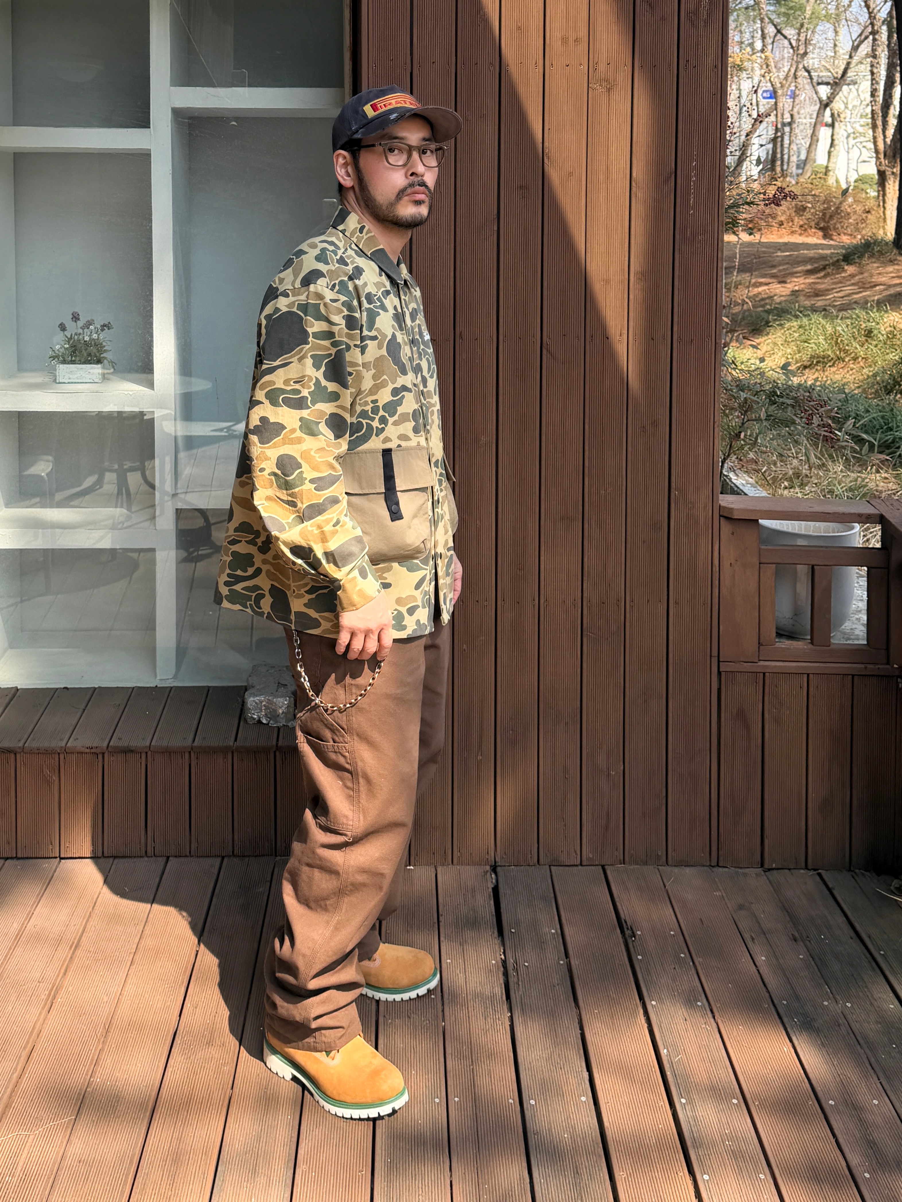 KASINA x Timberland 6 In Premium Vibram GTX Wheat 착용 스타일 - 7