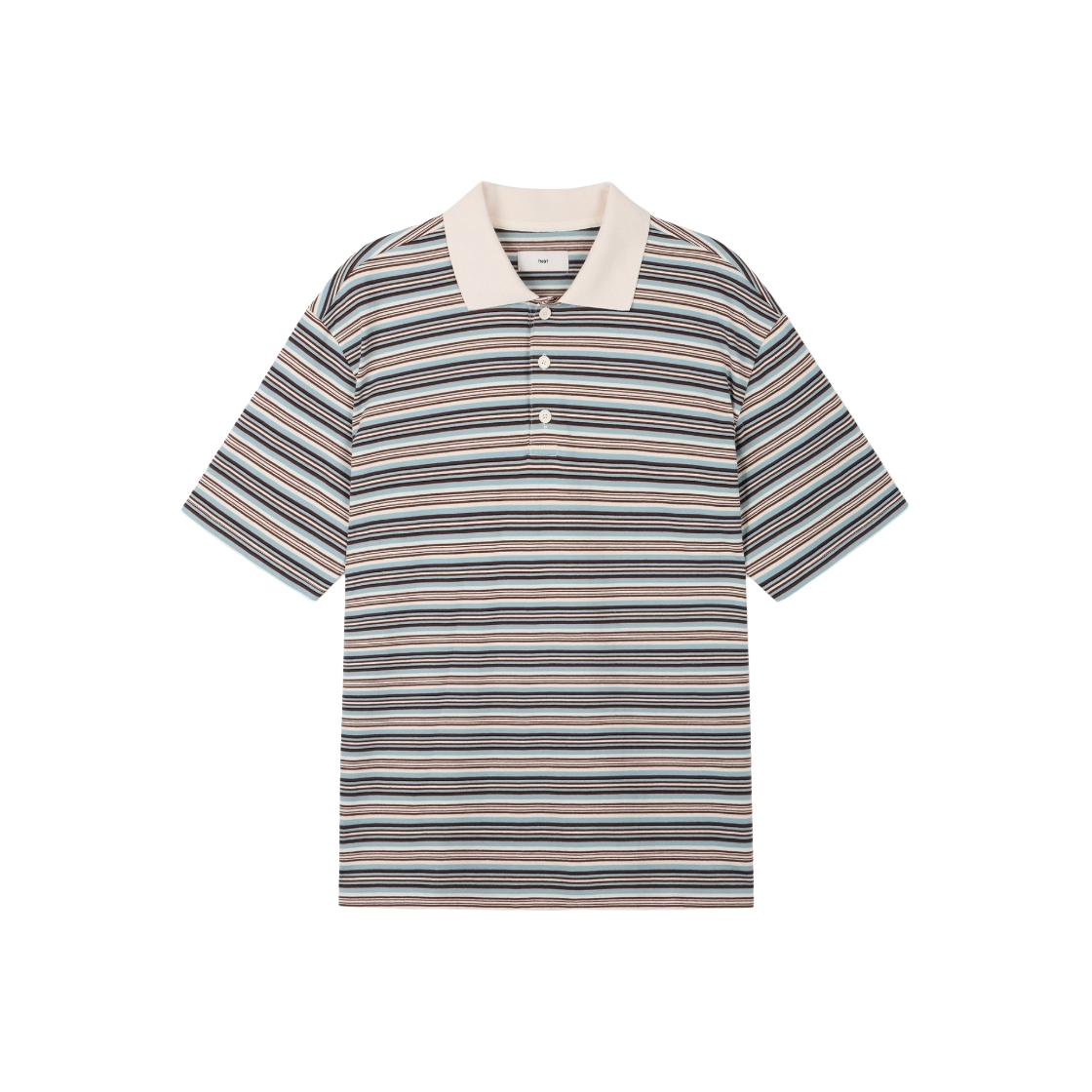 티엔지티 스트라이프 폴로 티셔츠 라이트블루(TNGT Stripe Polo Light Blue) - 1