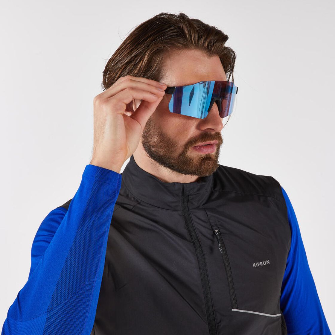 데카트론 남성 러닝 윈드 베스트 런 500 스모크 블랙(DECATHLON Men's Running Wind Vest Run 500 Smoke Black) - 5