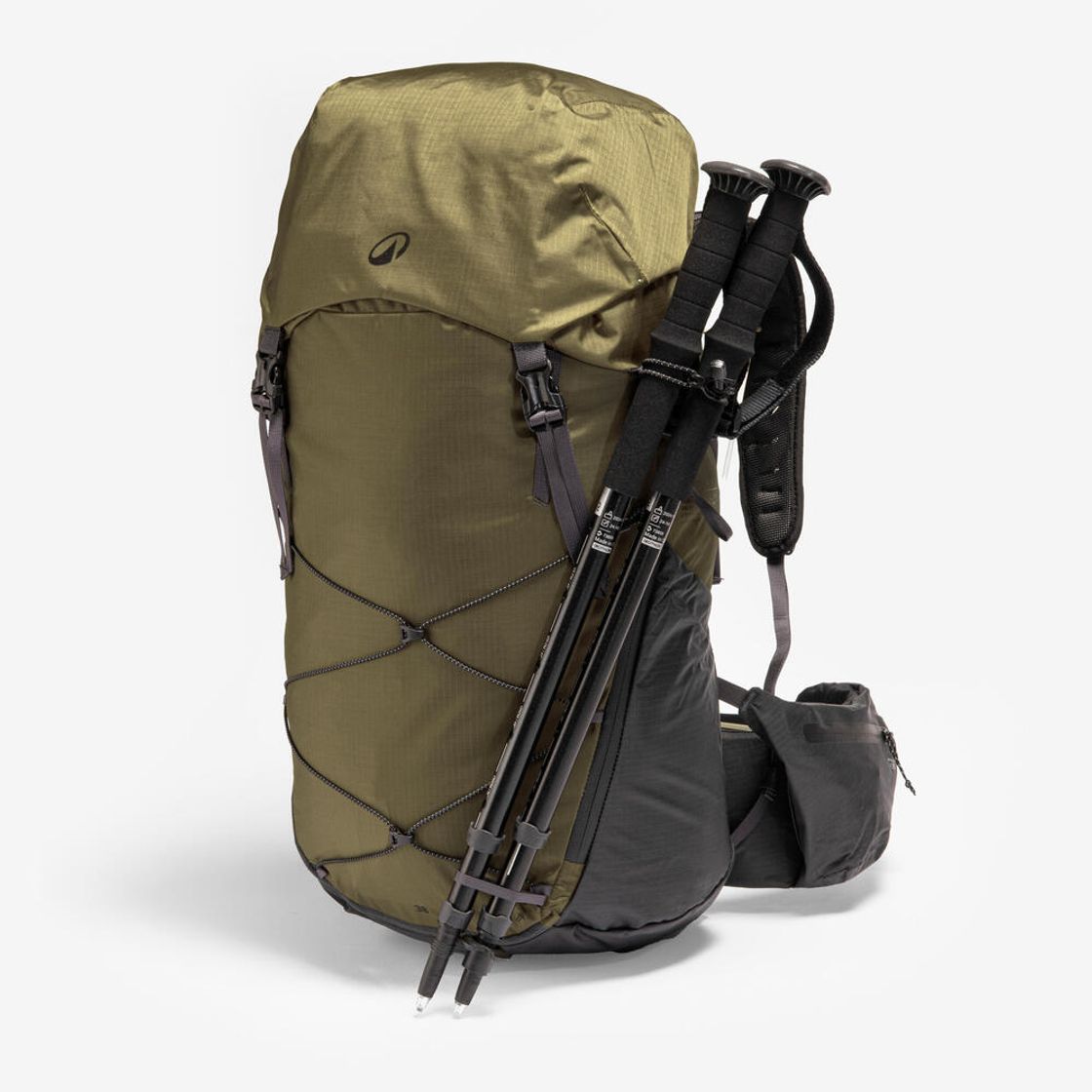 데카트론 하이킹 백팩 38L MH900 골든 올리브 그린(DECATHLON Hiking Backpack 38L MH900 Golden Olive Green) - 7