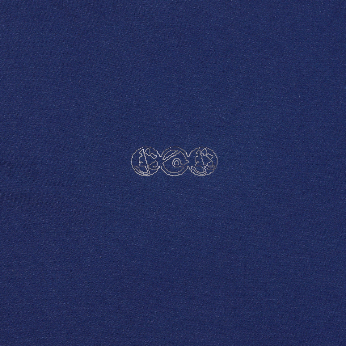 더왈드 스트럭트 슬로건 로고 코튼티 네이비(THE WARLD Struct Slogan Logo Cotton Tee Navy) - 4
