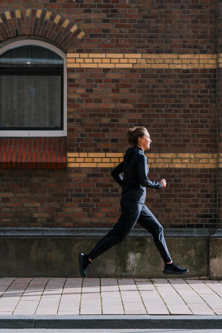 데카트론 여성 러닝 바지 런 웜 500 스모크 블랙(DECATHLON Women's Running Trousers Run Warm 500 Smoke Black) - 8
