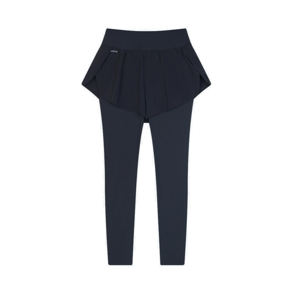 데카트론 여성 러닝 투인원 쇼츠 레깅스 드라이 100 스모크 블랙(DECATHLON Women's Running 2-in-1 Shorts Leggings Dry 100 Smoked Black)