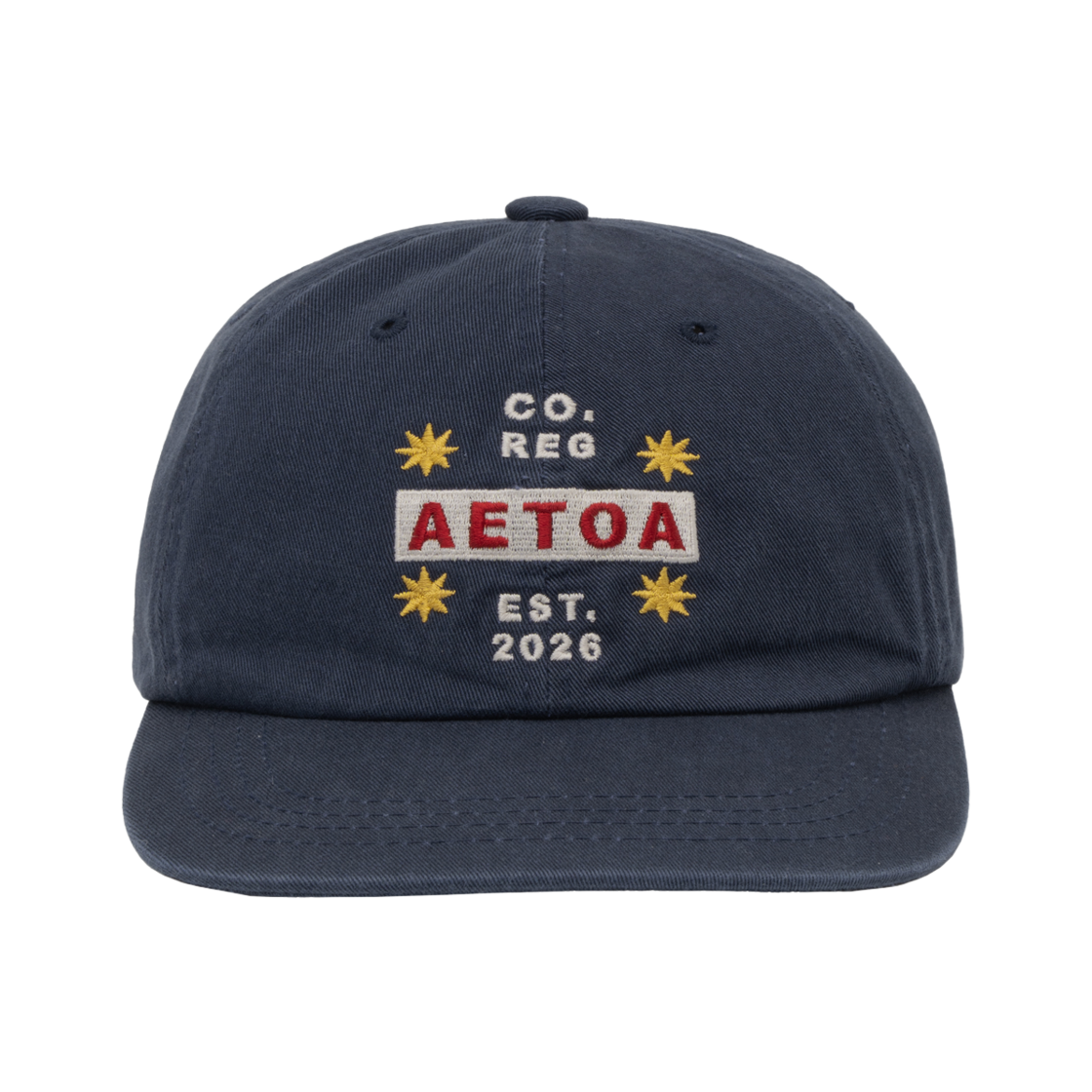 에토아 빈티지 그래픽 볼 캡 네이비(aetoa Vintage Graphic Ball Cap Navy) - 1