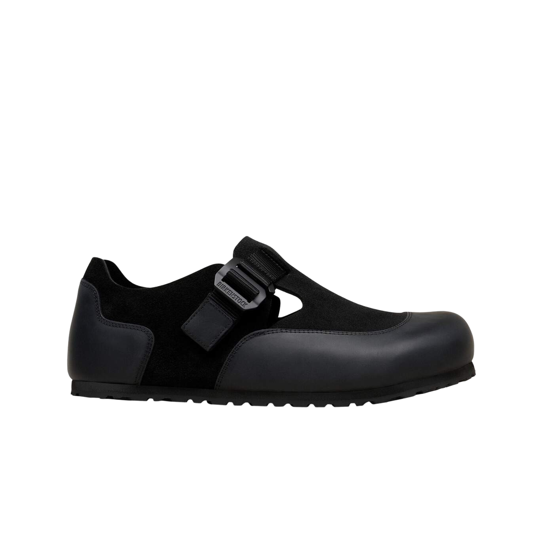 1031673 Birkenstock London Nova 2.0 Natural Leather Black - Regular