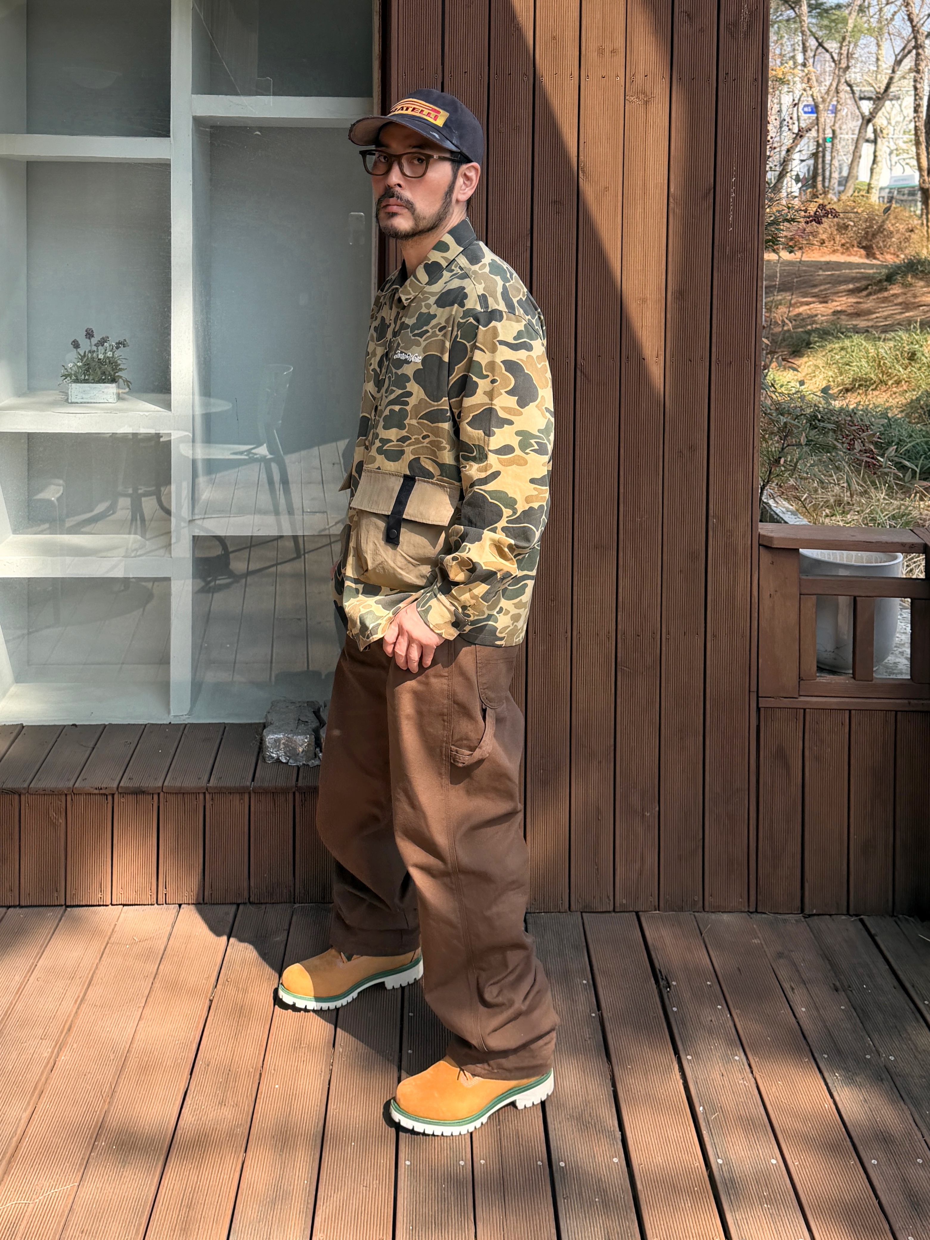 KASINA x Timberland 6 In Premium Vibram GTX Wheat 착용 스타일 - 6