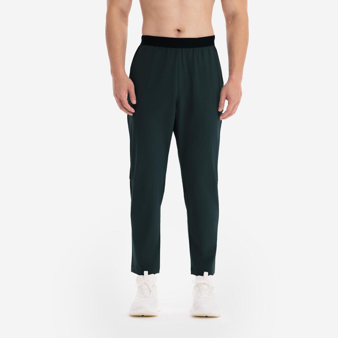 데카트론 남성 러닝 바지 런 웜 500 스모크 그린(DECATHLON Men's Running Trousers Run Warm 500 Smoke Green) - 2