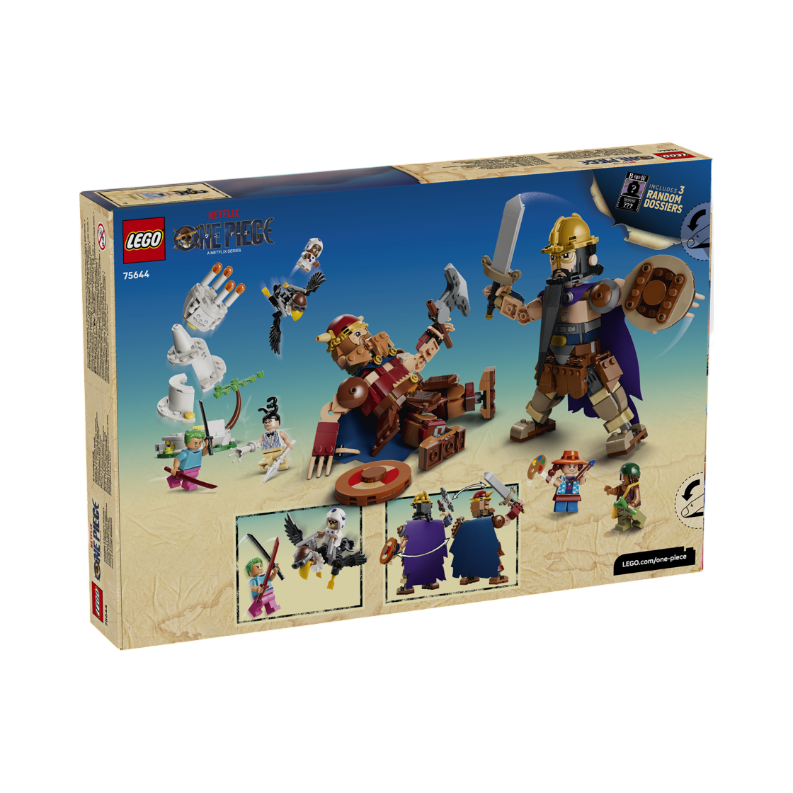 레고 원피스 도리 대 브로기 – 리틀 가든의 거인들(Lego One Piece Dorry vs. Brogy – Giants of Little Garden) - 2