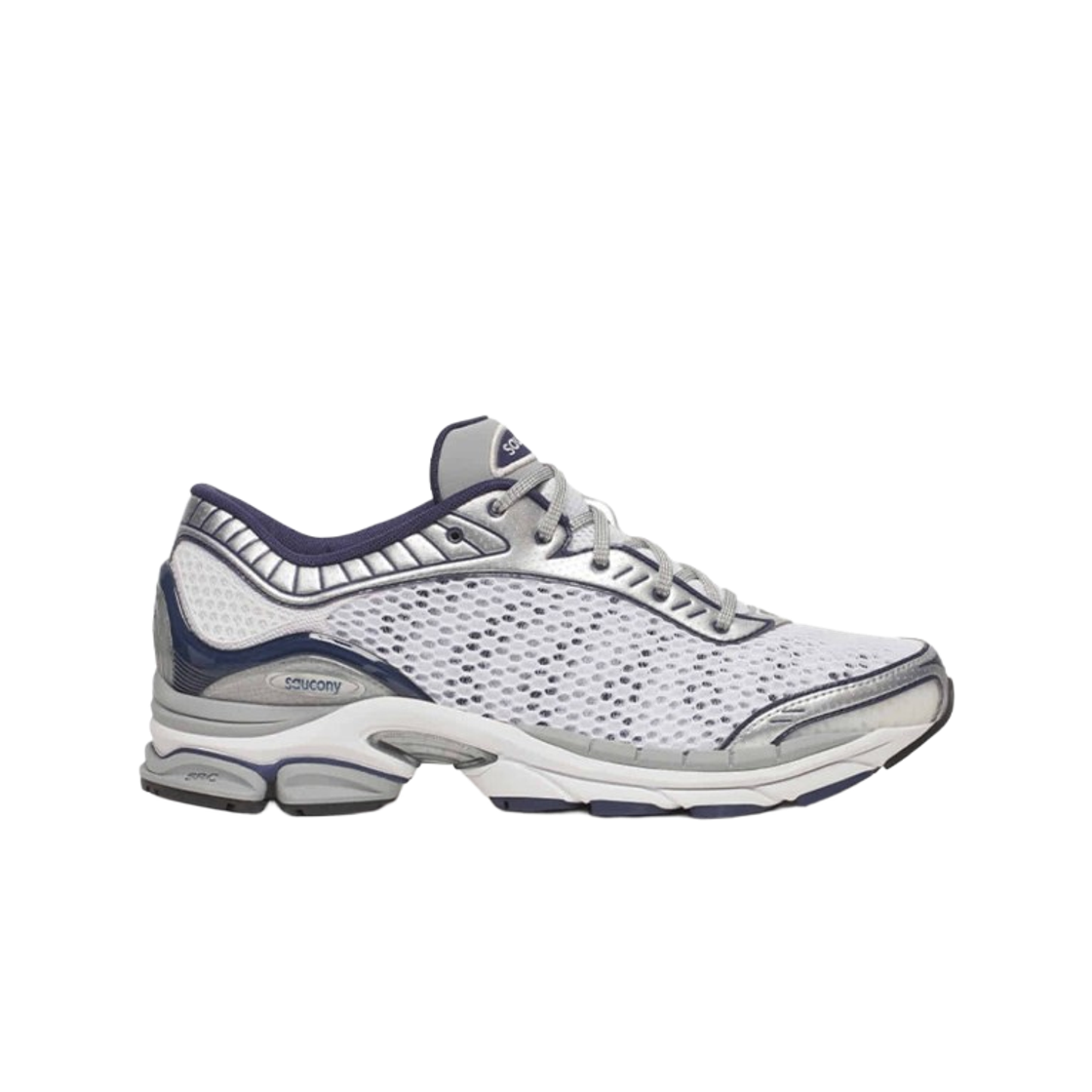S70948-8 Saucony Progrid Paramount Silver Navy
