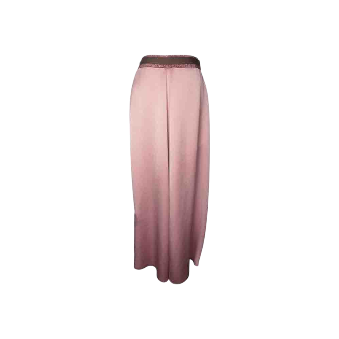막스마라 인트렌드 쉘핑크 새틴 밴딩 스커트(Max Mara InTrend Shell Pink Satin Wrap Skirt) - 1