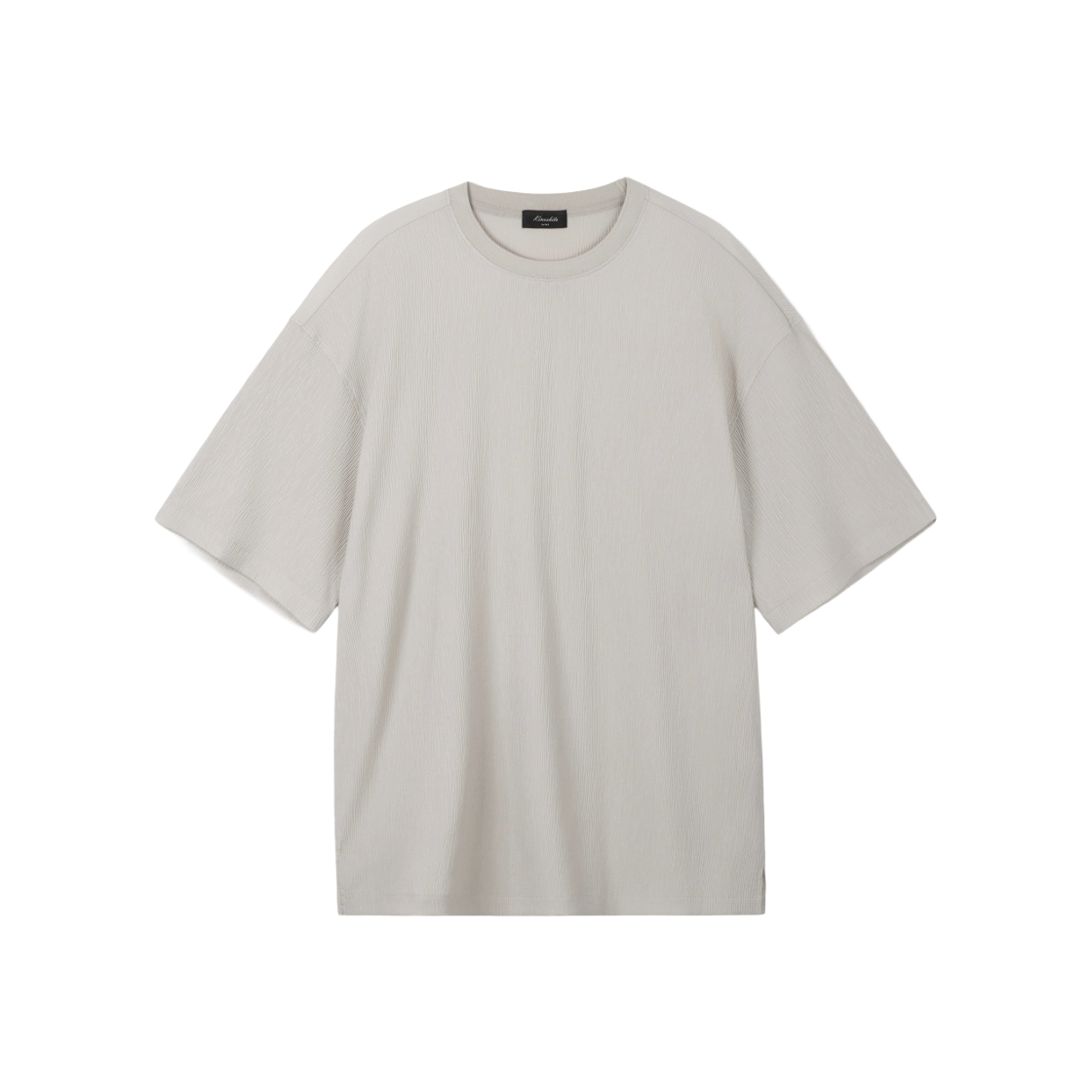 티엔지티 키노시타 시어서커 티셔츠 라이트베이지(TNGT Kinoshita Seersucker Tee Light Beige)