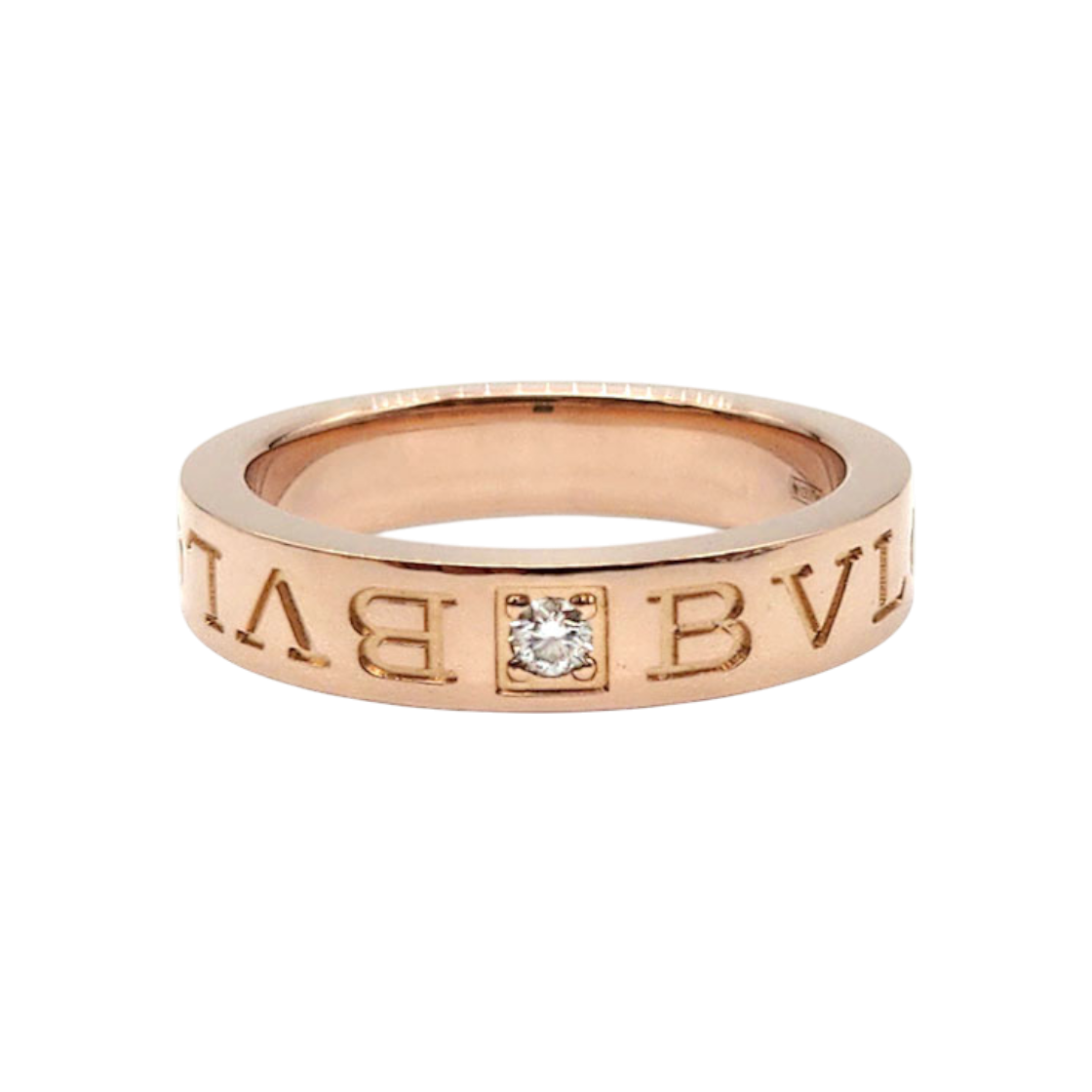 불가리 1P 다이아 BB 반지 L679308(Bulgari 1P Diamond BB Ring L679308)