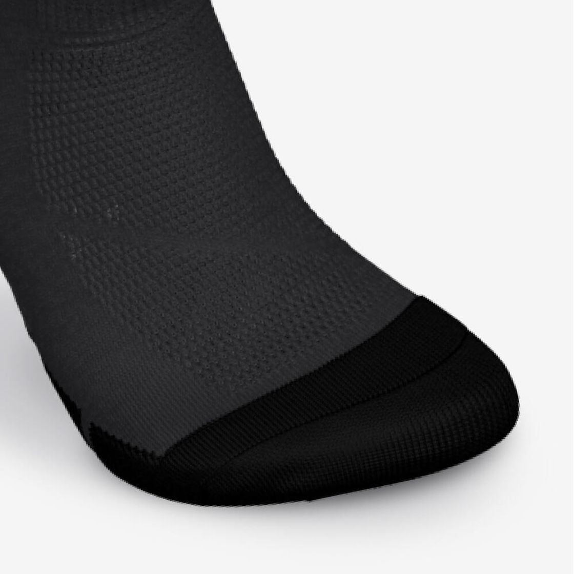 데카트론 러닝 카프 컴프레션 양말 1켤레 900 스모크 블랙(DECATHLON Running Calf Compression Socks 1 Pair 900 Smoked Black) - 2