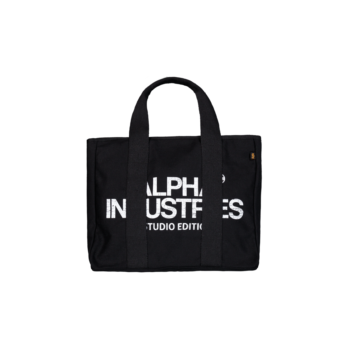 알파 인더스트리 스튜디오 토트백 라지 블랙(ALPHA INDUSTRIES Studio Tote Bag Large Black)
