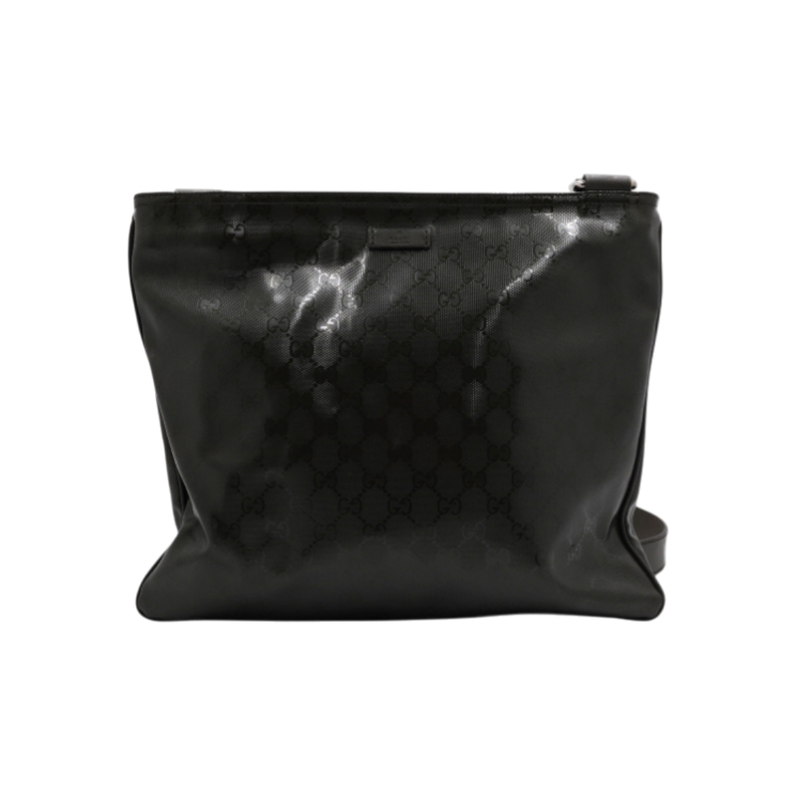 ITSSKD88QJAN Gucci 201446 Khaki GG Logo PVC Imprint Men Messenger Crossbody Bag