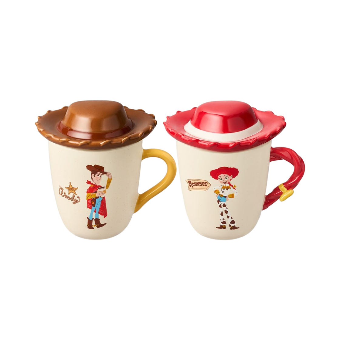 스타벅스 x 토이 스토리 5 MD 우디 & 제시 머그 세트 (2개 세트)(Starbucks x Toy Story 5 MD Woody & Jessie Mug Set (Set of 2))