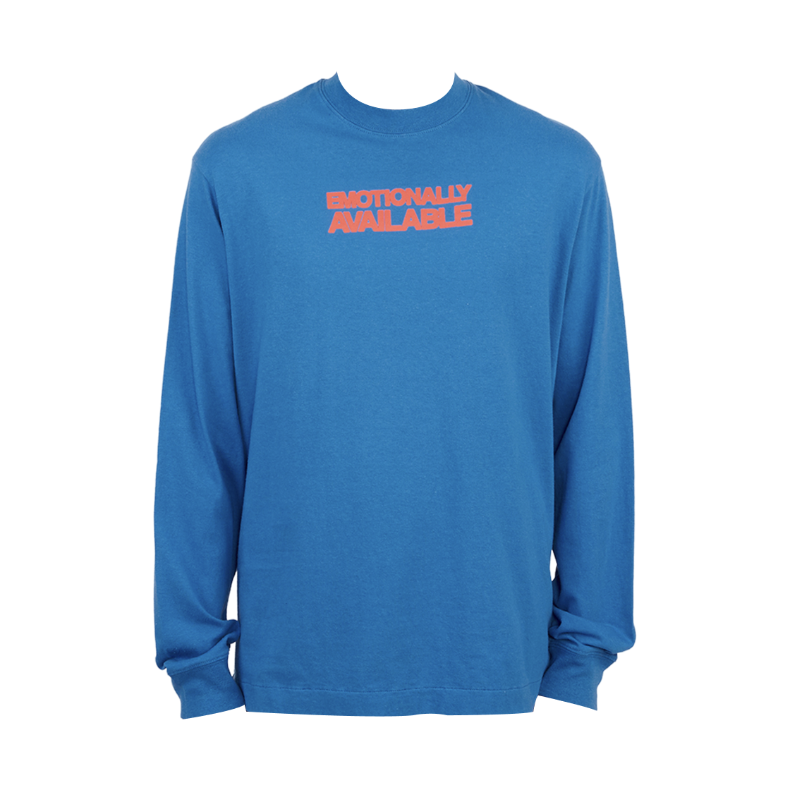 오프화이트 이모션 애로우 스케이트 롱슬리브 티셔츠 블루(Off-White Emotion Arrow Skate Long Sleeve T-Shirt Blue) - 1