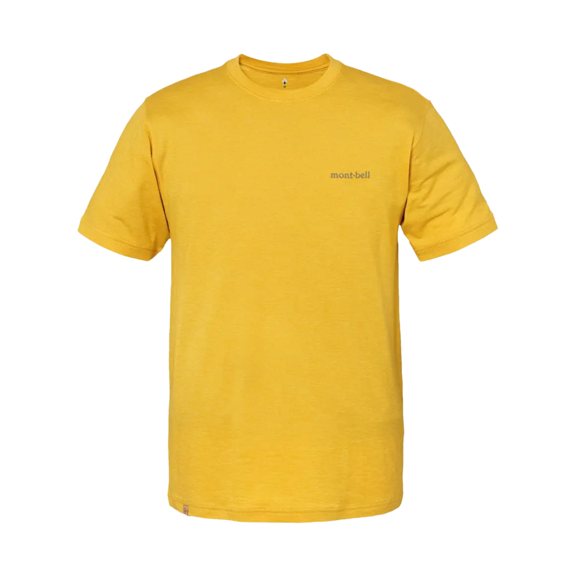 1114604 Montbell Merino Wool Plus Light T-Shirt Yellow