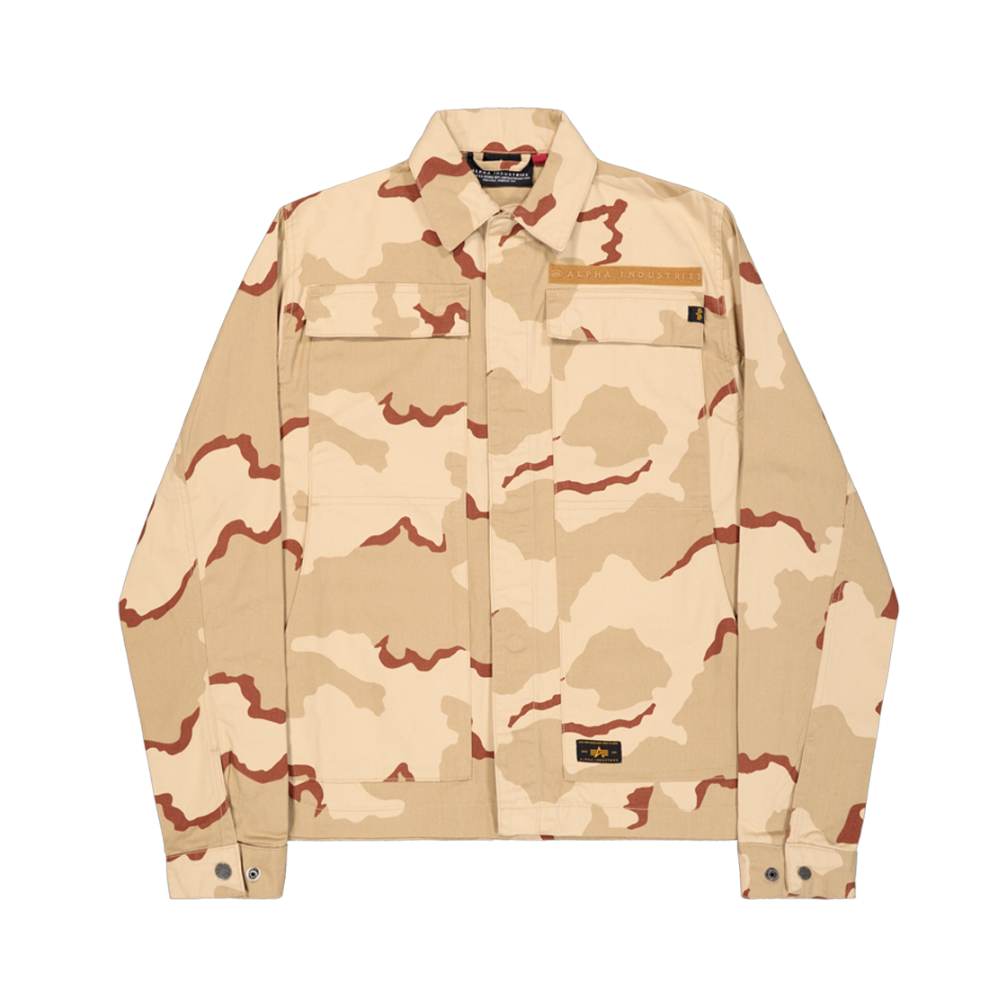 알파 인더스트리 초어 코트 카모 데저트 카모 91(ALPHA INDUSTRIES Chore Coat Camo Desert Camo 91)