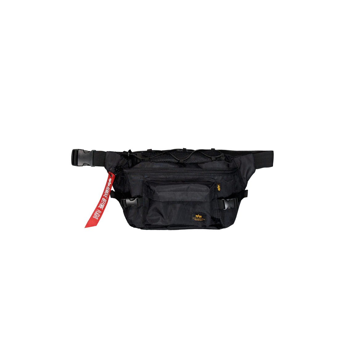 알파 인더스트리 컴뱃 웨이스트백 블랙(ALPHA INDUSTRIES Combat Waist Bag Black)