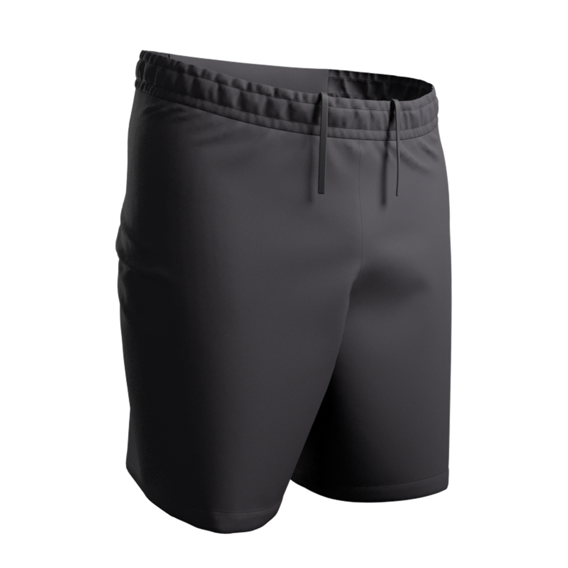 데카트론 남성 7인치 러닝 쇼츠 런 드라이 100 스모크 블랙(DECATHLON Men's 7" Running Shorts Run Dry 100 Smoke Black)
