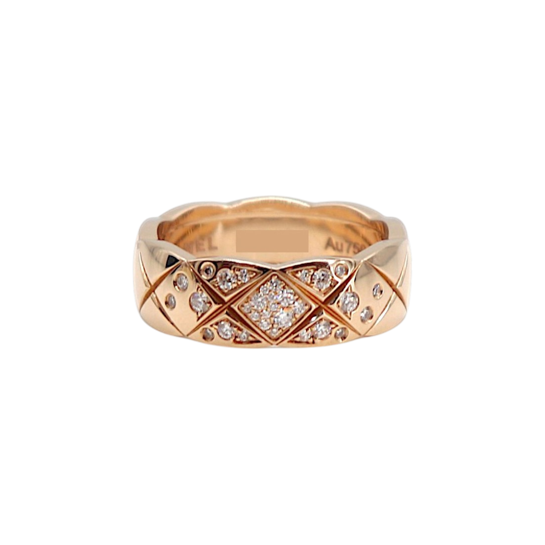 샤넬 코코 크러쉬 링 스몰 다이아 베이지골드 53호 J11101(Chanel Coco Crush Ring Small Diamond Beige Gold J11101) - 1