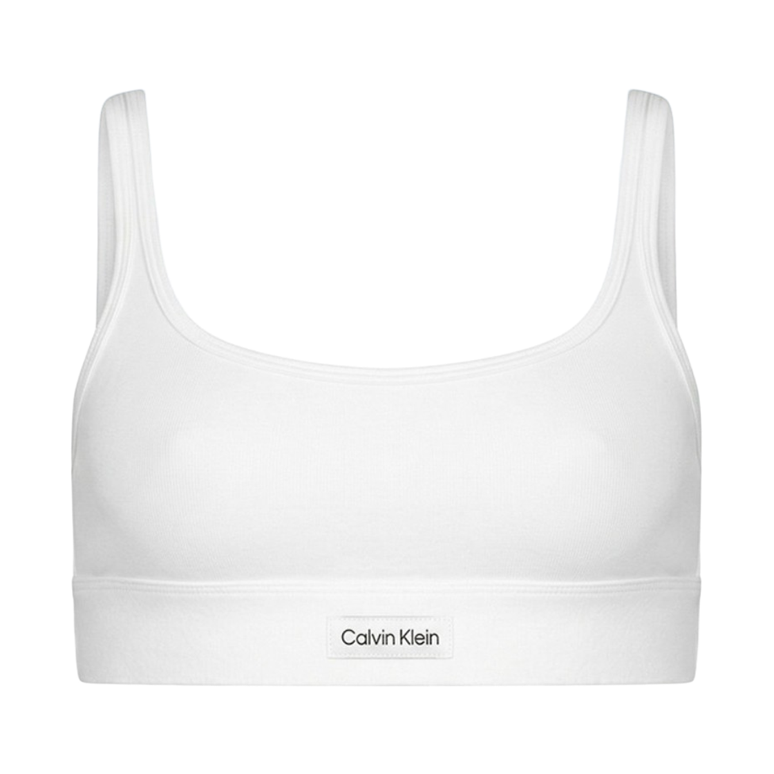 QP3127O110 (W) Calvin Klein Classic Comfort Cotton Modal Bralette White