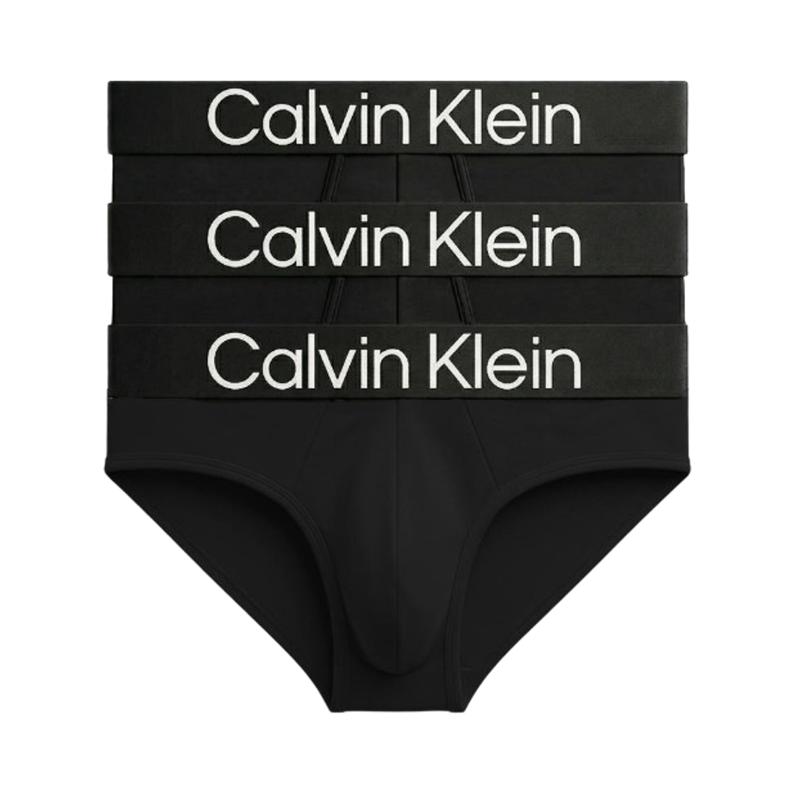 NP2606O001 Calvin Klein Microfiber 3-pack Hip Briefs Black