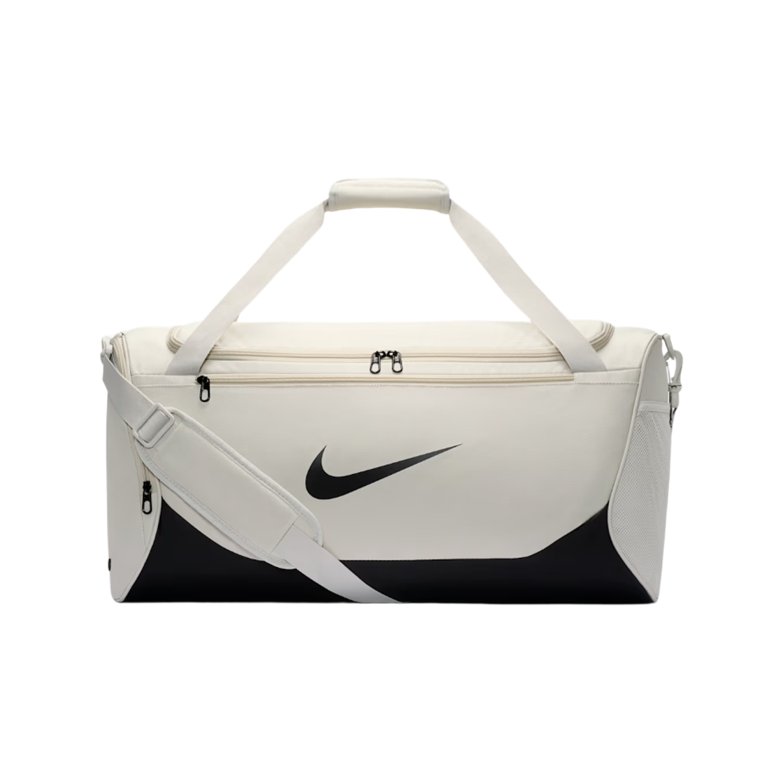 나이키 브라질리아 트레이닝 미디움 더플백 60L 라이트 본 블랙(Nike Brasilia Training Medium Duffle Bag 60L Light Bone Black)